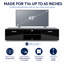 Black Gloss TV Stand Cabinet with Storage for TVs up to 60"-19934595