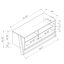 Meuble audio-vidéo pour téléviseur de 55 po ou moins Fresquez-87379994
