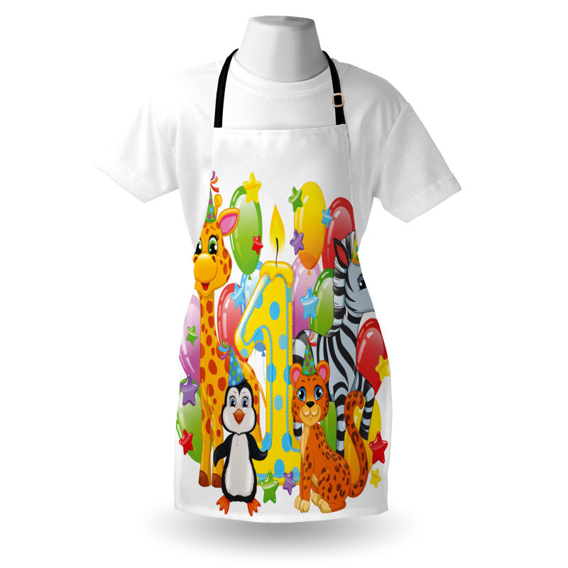 No Pattern Bib Apron