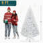 6 ft White Artificial Christmas Tree-1112576512-1112576515