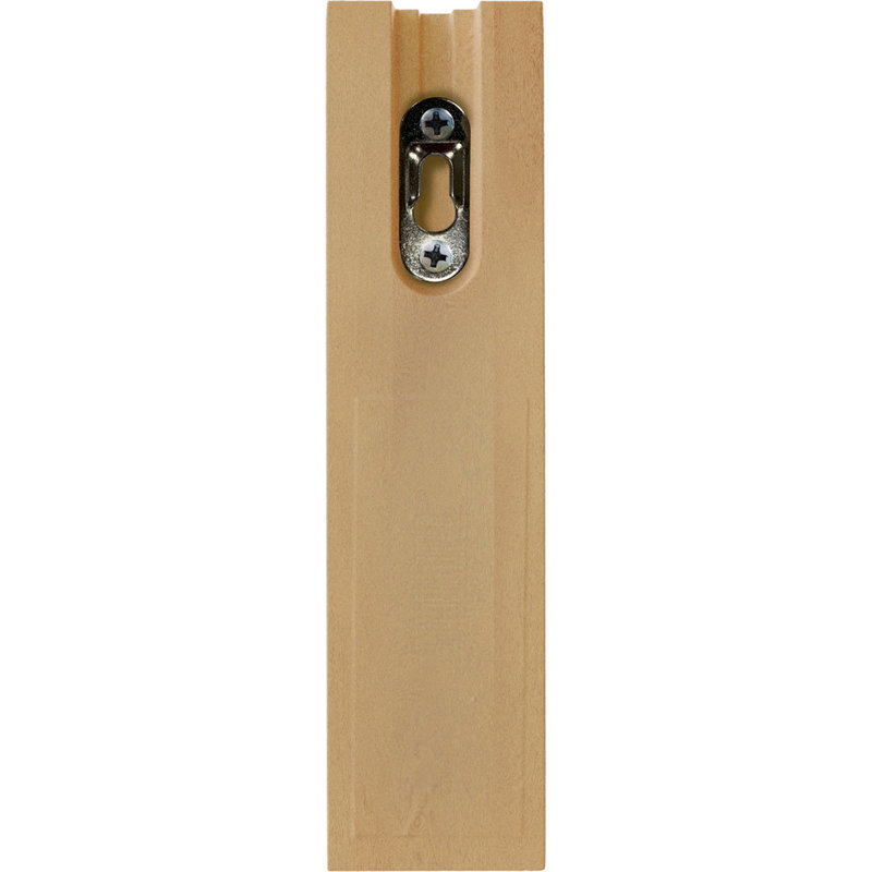 Corbeille en bois Dearborn, Hévéa, H 7 po x l 1,75 po x P 3,5 po