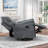 Henriane 33.5" W Swivel Rocker Recliner-291188943