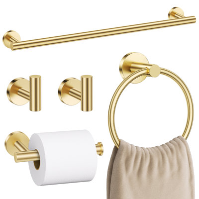 Ensemble de quincaillerie de salle de bain 5 pièces (ensemble de 5)