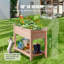Carlishia Wood Raised Garden Bed