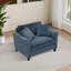 46.3" W Upholstered Accent Armchair With Pillows-710546260