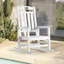Chaise berçante surdimensionnée d'extérieur en PEHD-1894421833