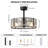Jaonte 11.81'' Ceiling Fan with Light Kit