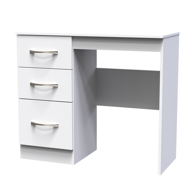Avon 3 Drawer Vanity in White Matt (Ready Assembled)