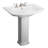 Darby Home Co Gaynell 16.5'' White Vitreous China Rectangular Bathroom Sink with Overflow-635115400