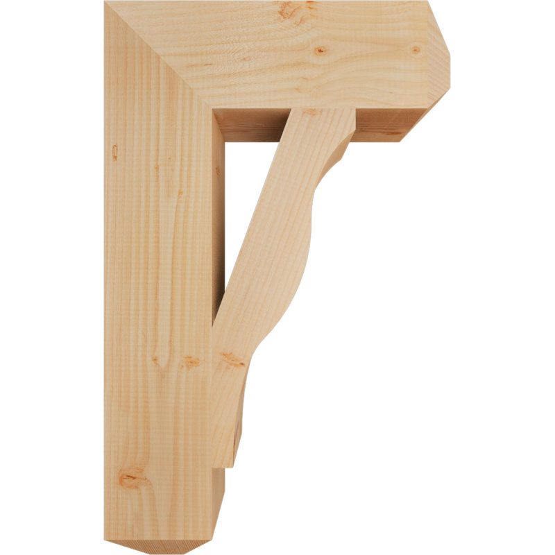 Support pour artisan Funston, H 32 po x l 5,5 po x P 20 po, Sapin de Douglas, Lisse