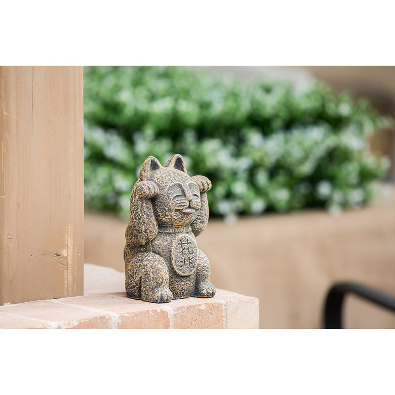 Chat chanceux japonais H 9 po