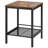 3 Pieces Living Room Table Sets, 41.3 in Industrial Coffee Table with 2 Square End Side Tables, Easy Assembly Coffee and End Tables Sets with Metal Legs, for Office, Living Room & Apartment