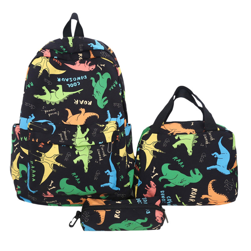 Trousse à crayons avec sac à dos et sac à bandoulière, B