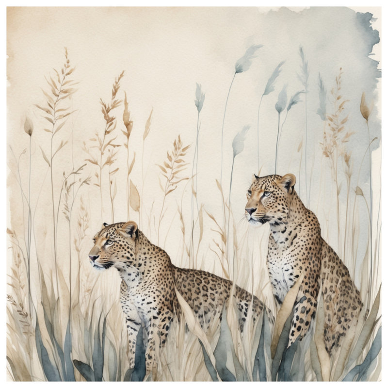 Rideaux de douche Cheetahs, L 70 po x H 84 po