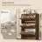 Shoe Cabinet With 3 Flip Drawers & Adjustable Shelves, Narrow Freestanding Shoe Storage Cabinet For 18-27 Pairs, Hidden Slim Shoe Rack Cabinet For Entryway, Walnut