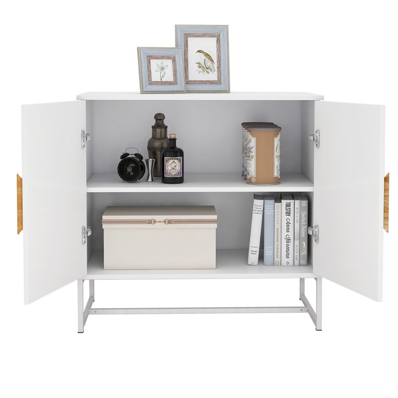 Table de chevet Cayenne en blanc