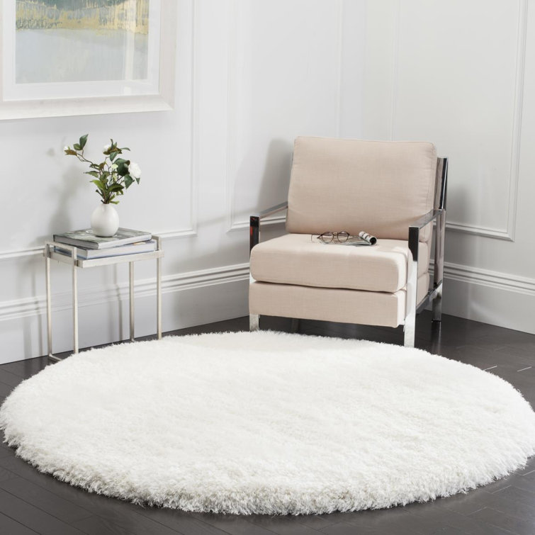 Handmade Tufted Ivory Area Rug