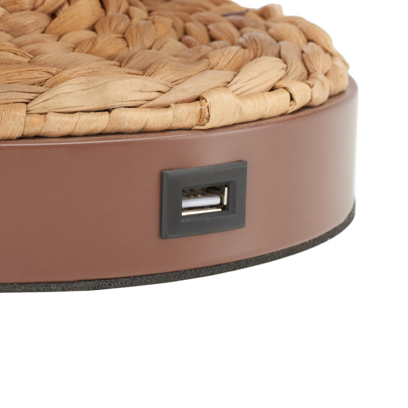 Naelle USB Table Lamp, Natural