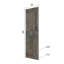 Porte de grange coulissante à finition couleur H Series avec quincaillerie à assembler requise-126486743-129990677