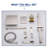 Slidea Complete Rainfall Shower System with Rough in-Valve and Slide Bar-63308438