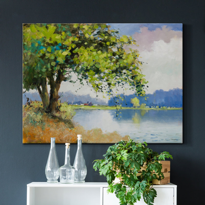 " Fall Day II ", 48" H x 32" W x 1" D