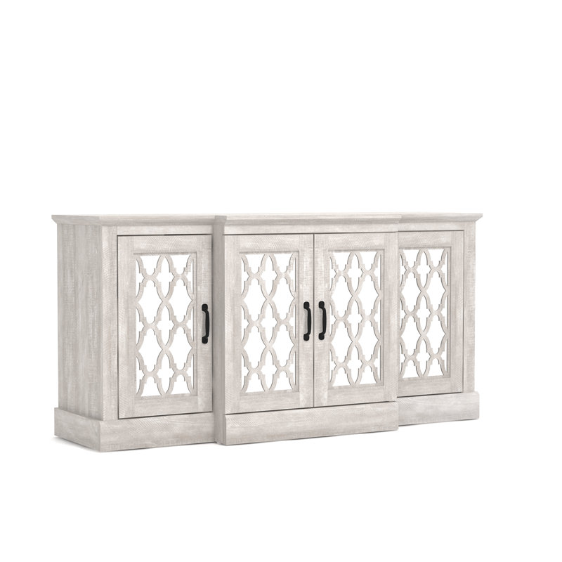 Heron Wide Accent Sideboard, Dusty Grey Oak