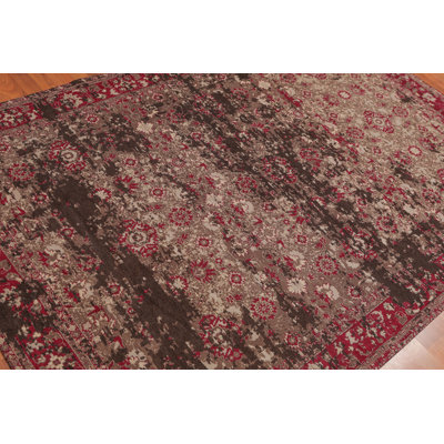 Tapis beige en coton Dimonte