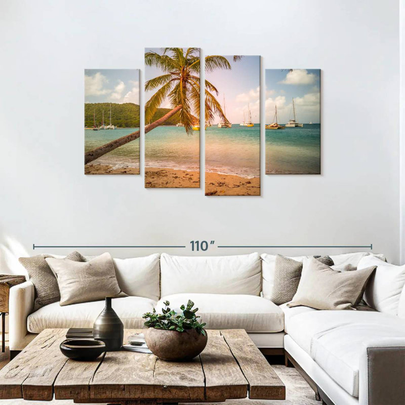 Gillard Tobago Cays Gillard Palm, 48" H x 75" W