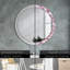 Huldar Glass Flat Wall Mirror