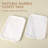 Guein Rectangle Natural Marble Tray,Volakas