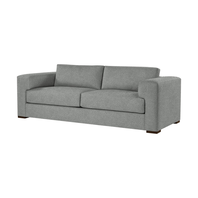 Gabrielle Sofa, Rise Smoke (Performance fabric) 1357-93, Expresso