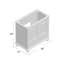 Thompson 36'' W Single Bathroom Vanity Base-33559549