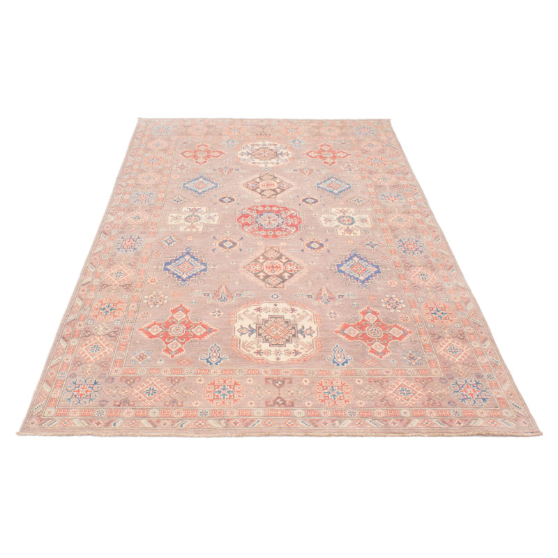 Tapis unique en laine noué à la main 6 pi 6 po x 10 pi 6 po nouvel âge Fairmount
