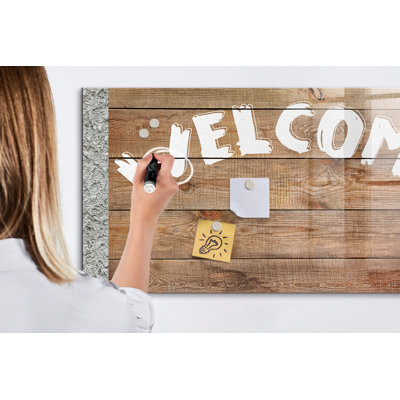 Magnetic Glass Dry Erase Board