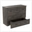 Armoire lit double escamotable Murphy avec station de charge, lit plateforme pliable multifonctionnel avec grand tiroir de rangement pour les chambres d'amis et les petites chambres-1525971569-1525971570