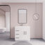 Ensemble de meuble-lavabo simple 36 po Maplesville-803079792