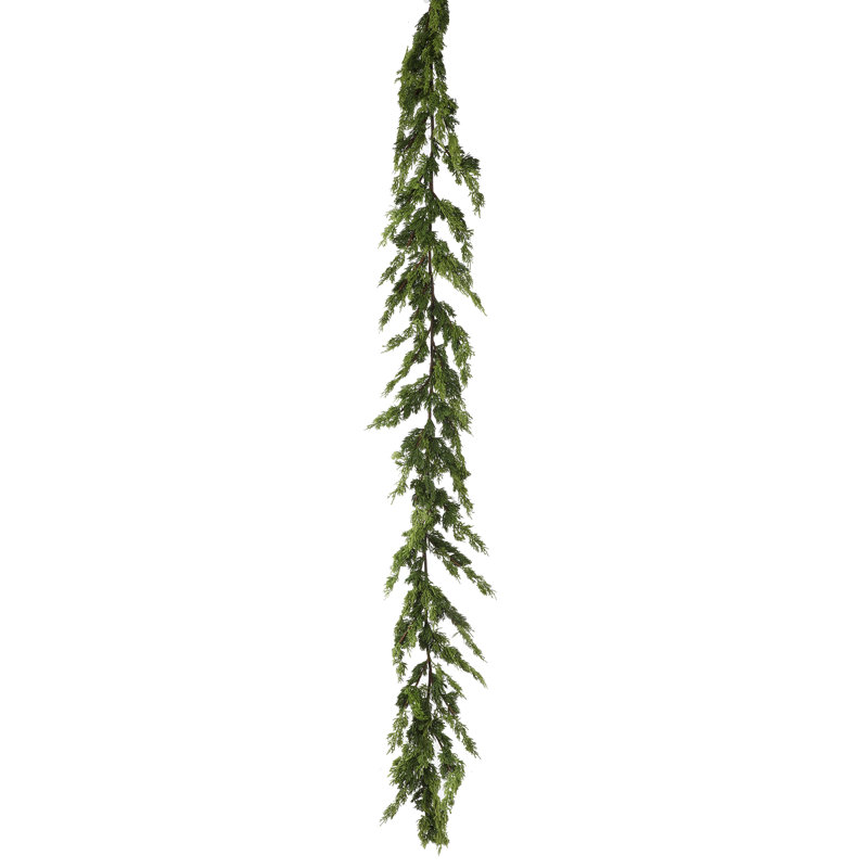 10' Real Touch Cedar Garland