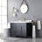 2-handle Bathroom Faucet with Drain Assembly-86794397