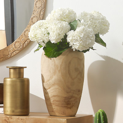 Handmade Wood Table Vase