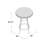 Dakobe Round Metal Base Dining Table