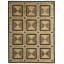 Himalayan Wool Geometric Area Rug in Beige