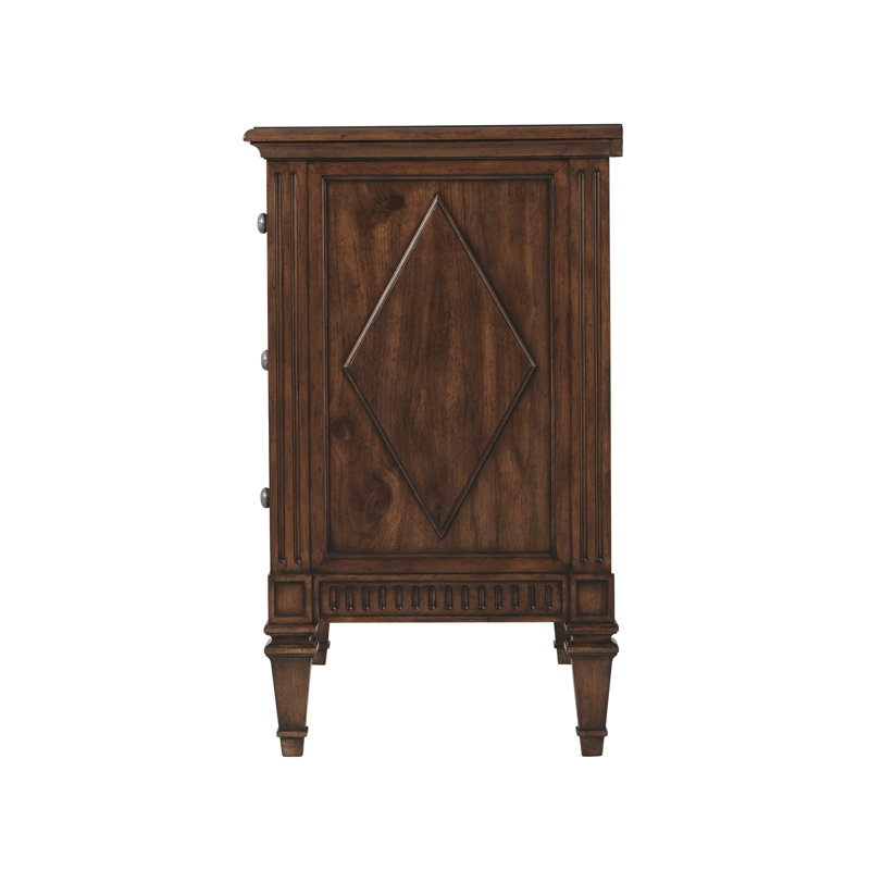 Tavel 36'' W Nightstand, Brown