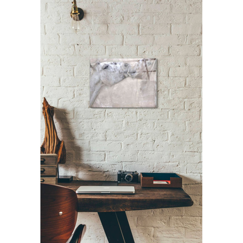  «Horsin» par Karen Smith, art mural en verre acrylique, 24 po x 36 po, H 12 po x l 16 po x P 0,12 po