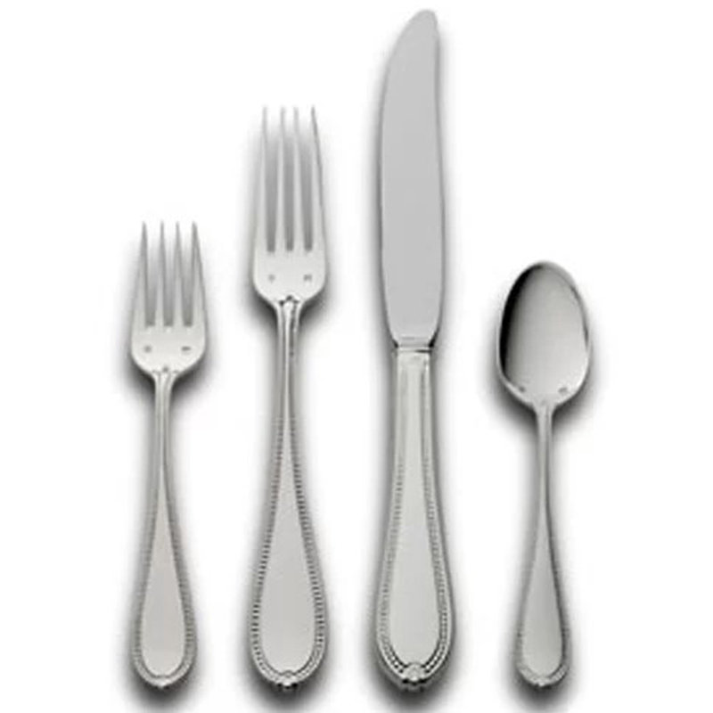Triumph 4 Piece Sterling Silver Flatware Set, Service for 1