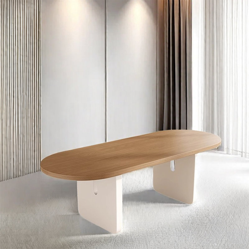 Table de salle à manger Reichstein, Blanc, L 27,56 po x L 55,12 po