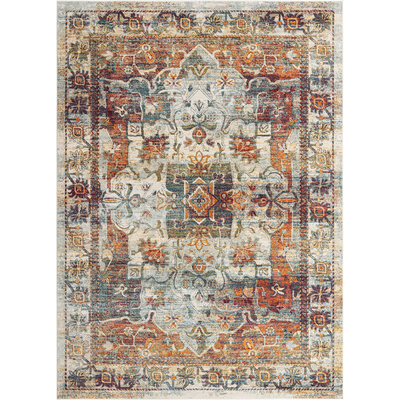 Mekalah Oriental Indoor Rug, Rectangle 10' x 14'