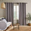 Yarn Dyed Cotton Chambray Curtains Two Panels-71482847-71482850