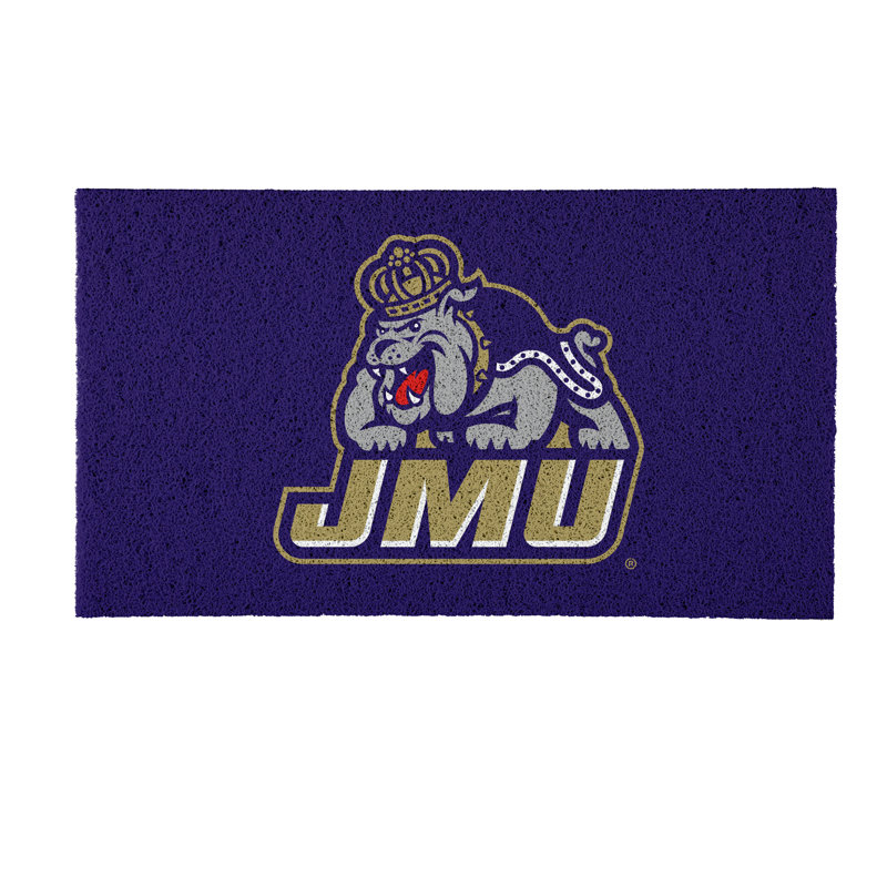 Tapis en PVC pleine couleur, 16 po x 28 po, Université James Madison