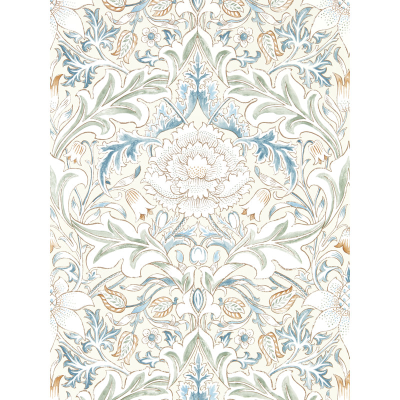 Simply Severn Wallpaper, Bayleaf/Annatto