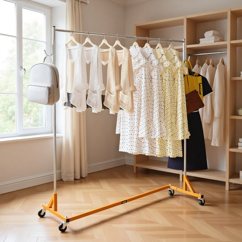 Rolling Z Garment Rack